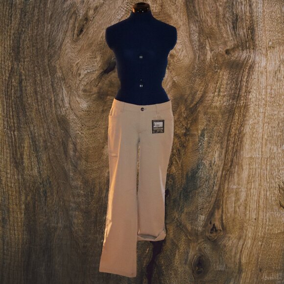 Eddie Bauer Pants - Eddie Bauer Active Travel/Hiking Pants & Capri, weather resistance, Tan Size 8